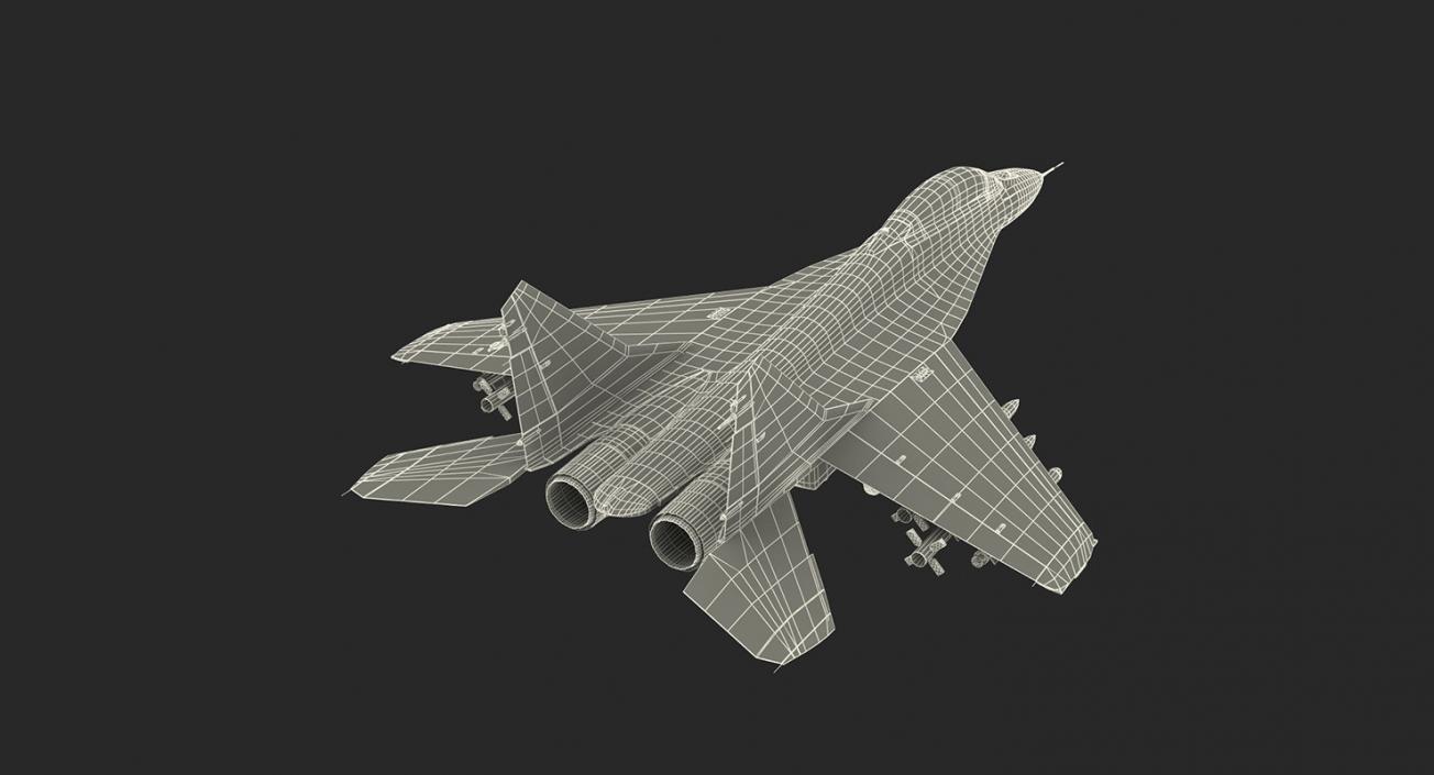 3D Rigged Russian Military Aircrafts Collection 6