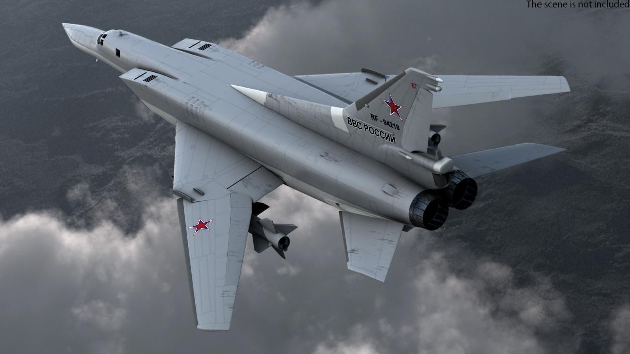 3D Rigged Russian Military Aircrafts Collection 6