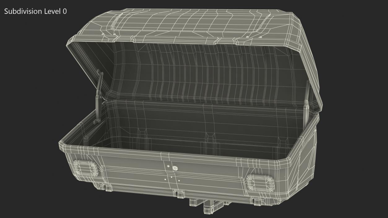 Thule Transporter Combi Cargo Carrier Rigged 3D model