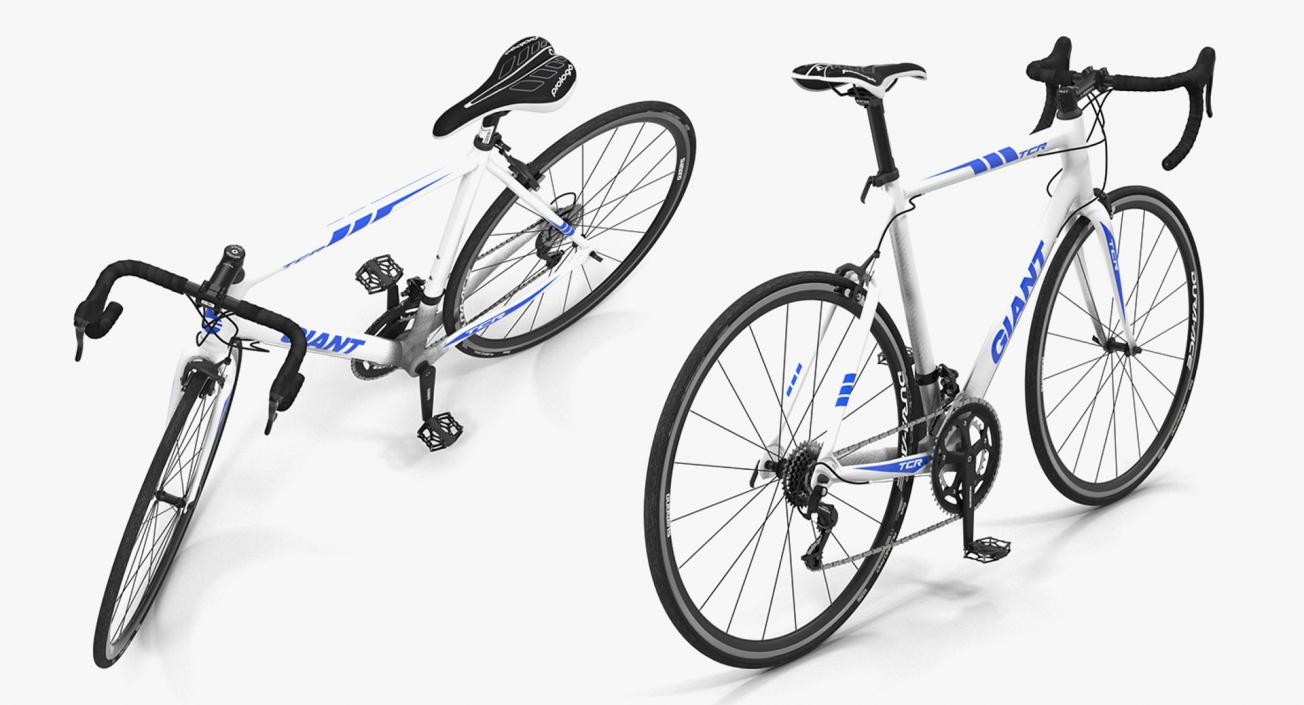 3D Rigged Bicycles Collection 5 model