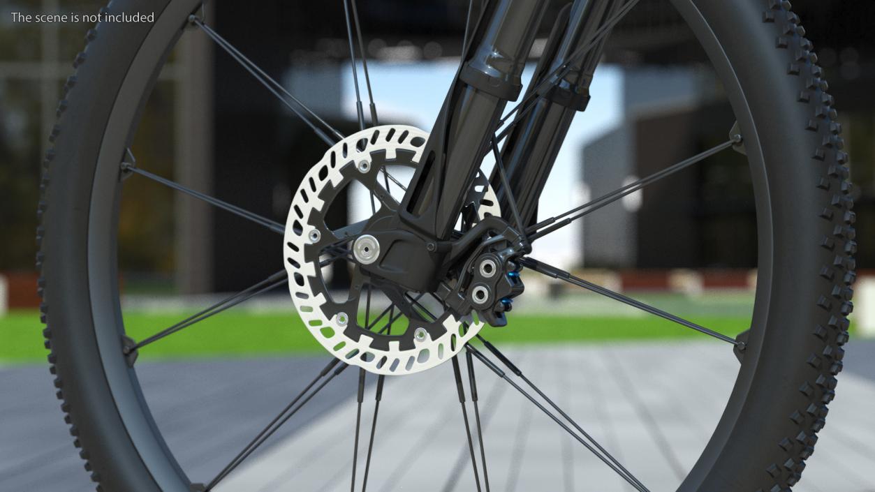 3D Rigged Bicycles Collection 5 model