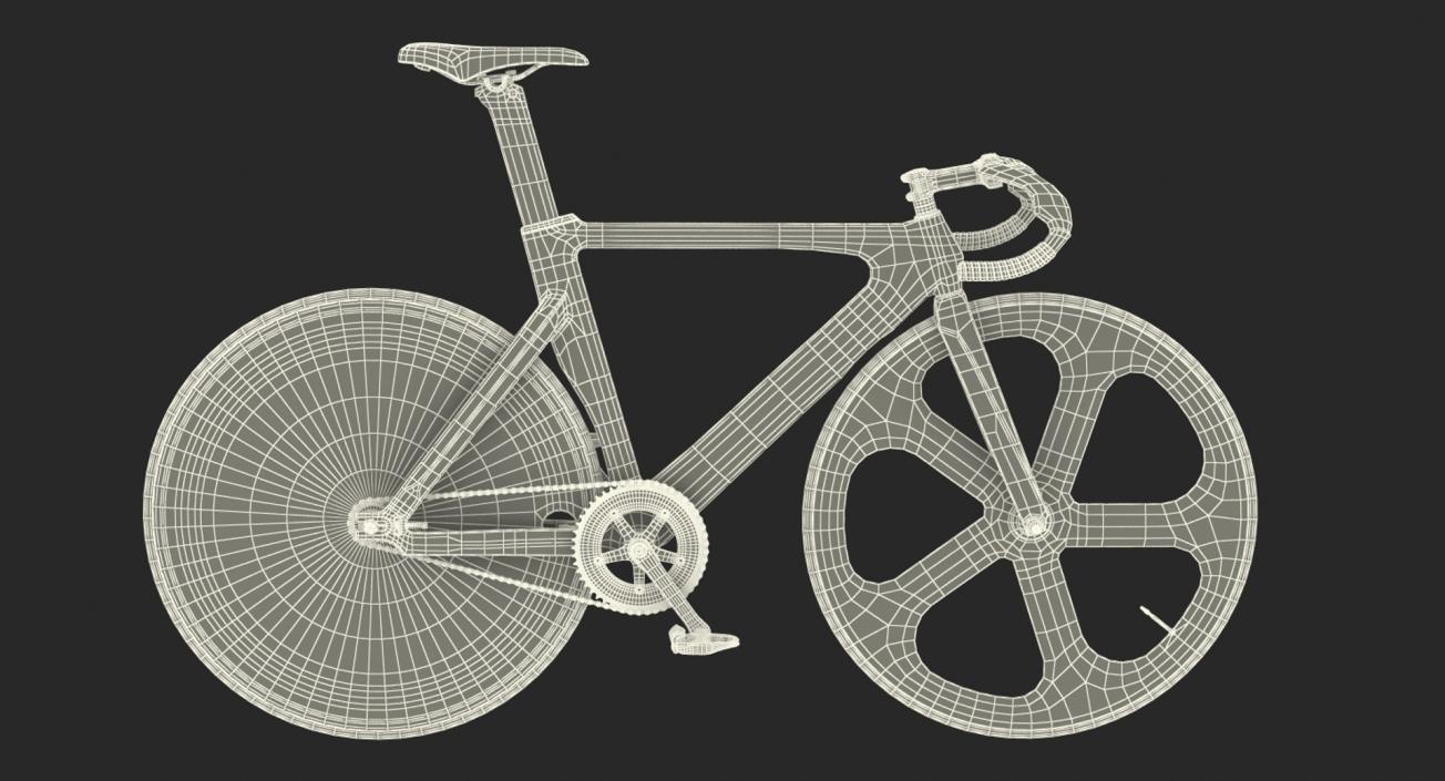 3D Rigged Bicycles Collection 5 model