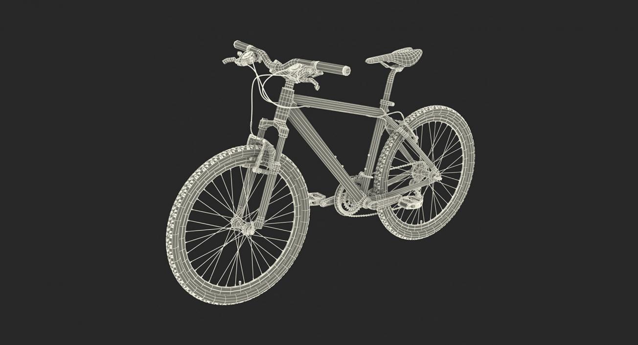 3D Rigged Bicycles Collection 5 model