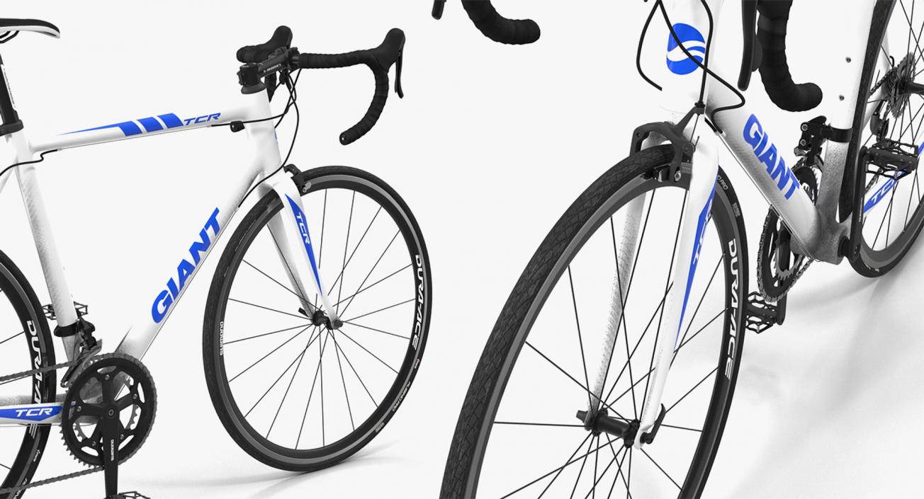 3D Rigged Bicycles Collection 5 model