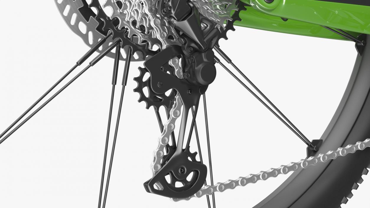 3D Rigged Bicycles Collection 5 model