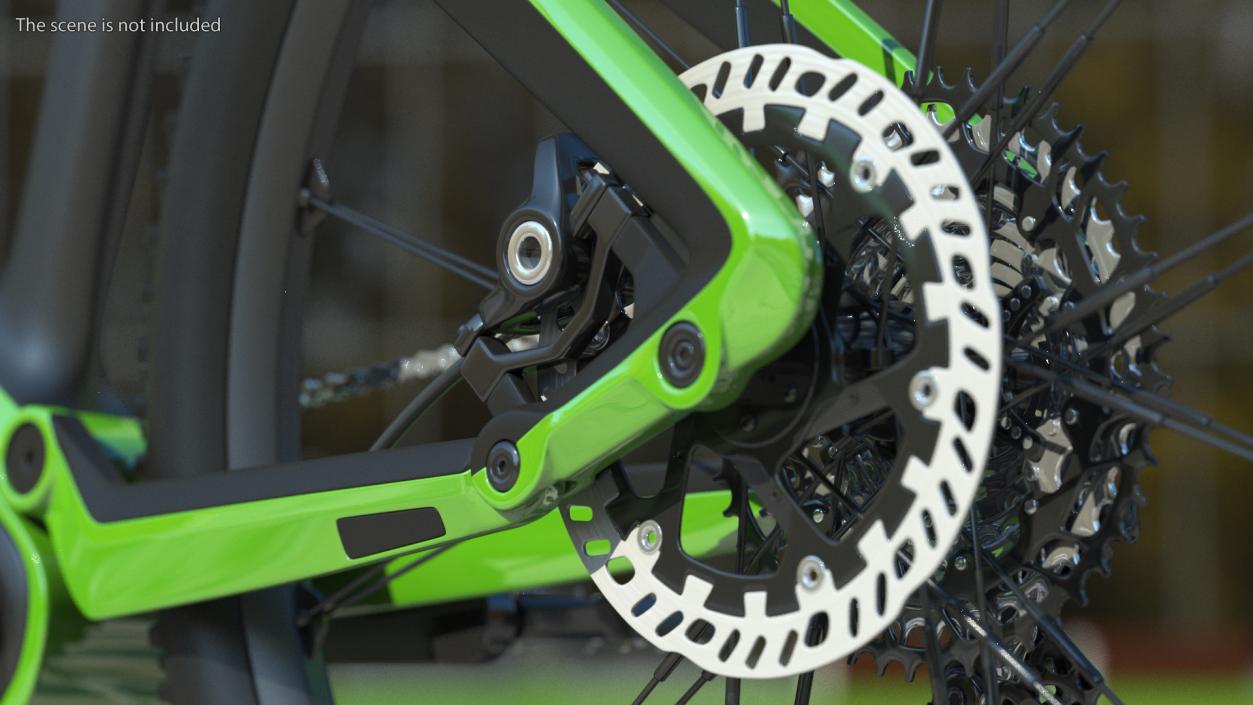 3D Rigged Bicycles Collection 5 model