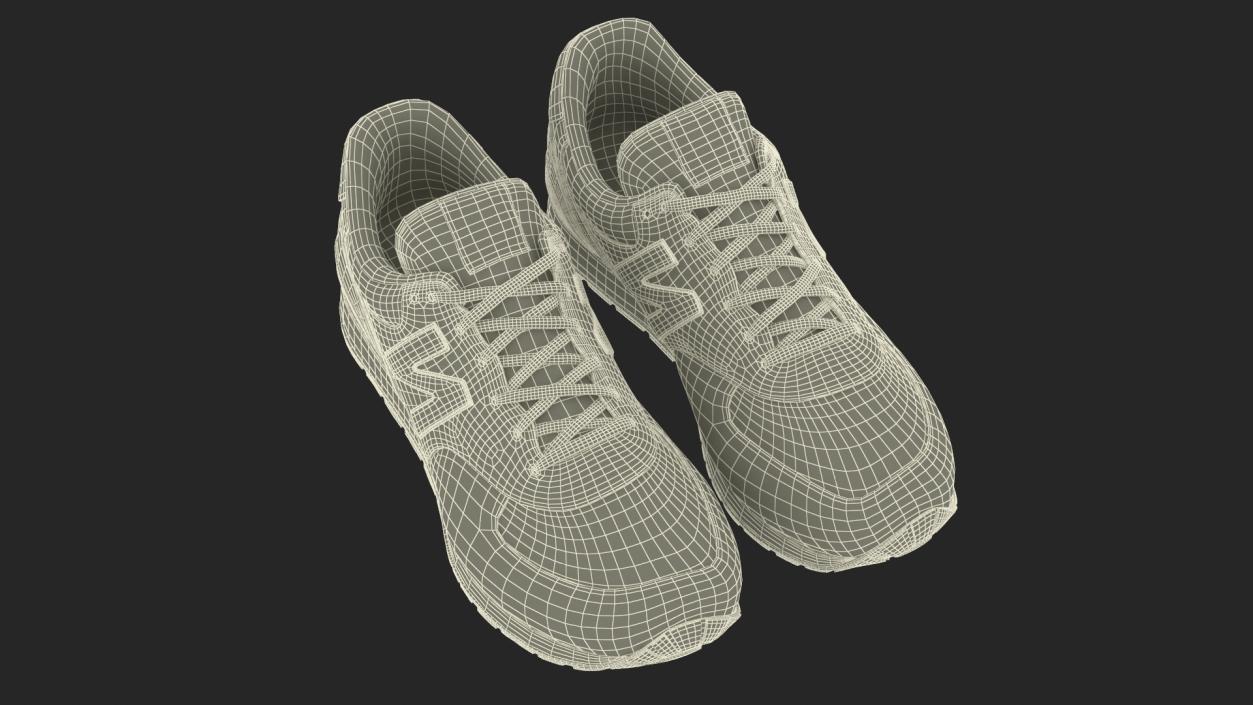 New Balance Sneakers Fur 3D model