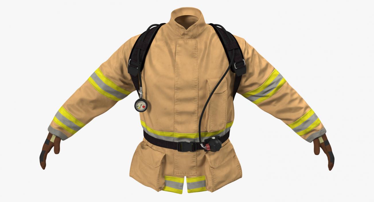 3D Firefighters Collection model