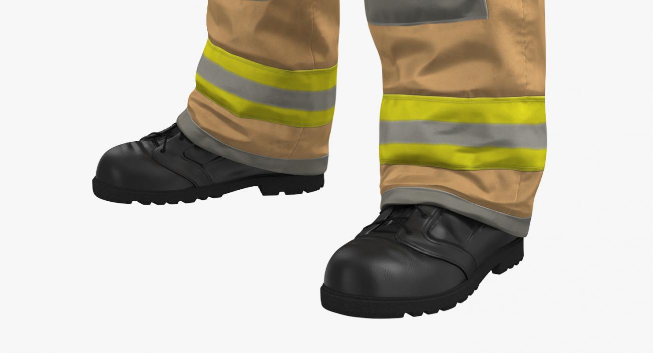 3D Firefighters Collection model