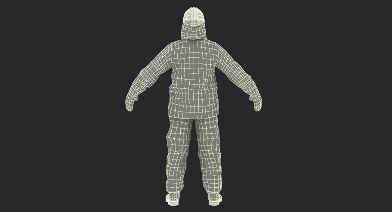 3D Firefighters Collection model