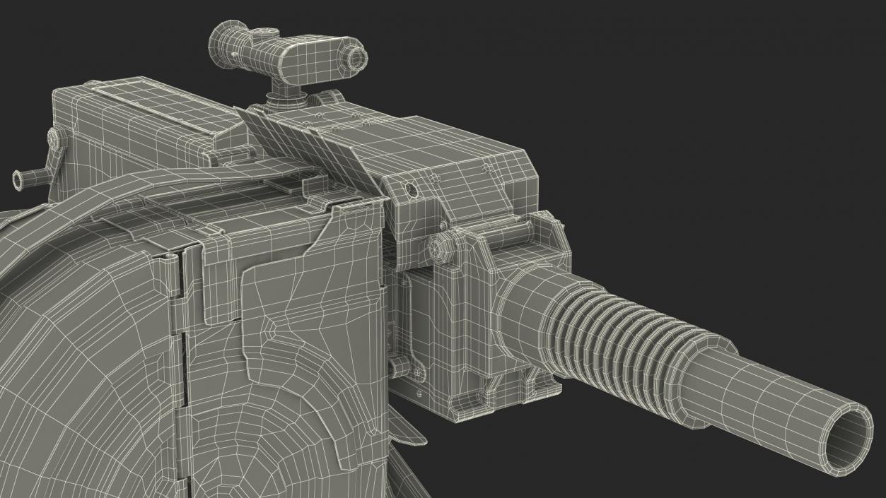 3D AGS-17 Plamya Russian Automatic Grenade Launcher model