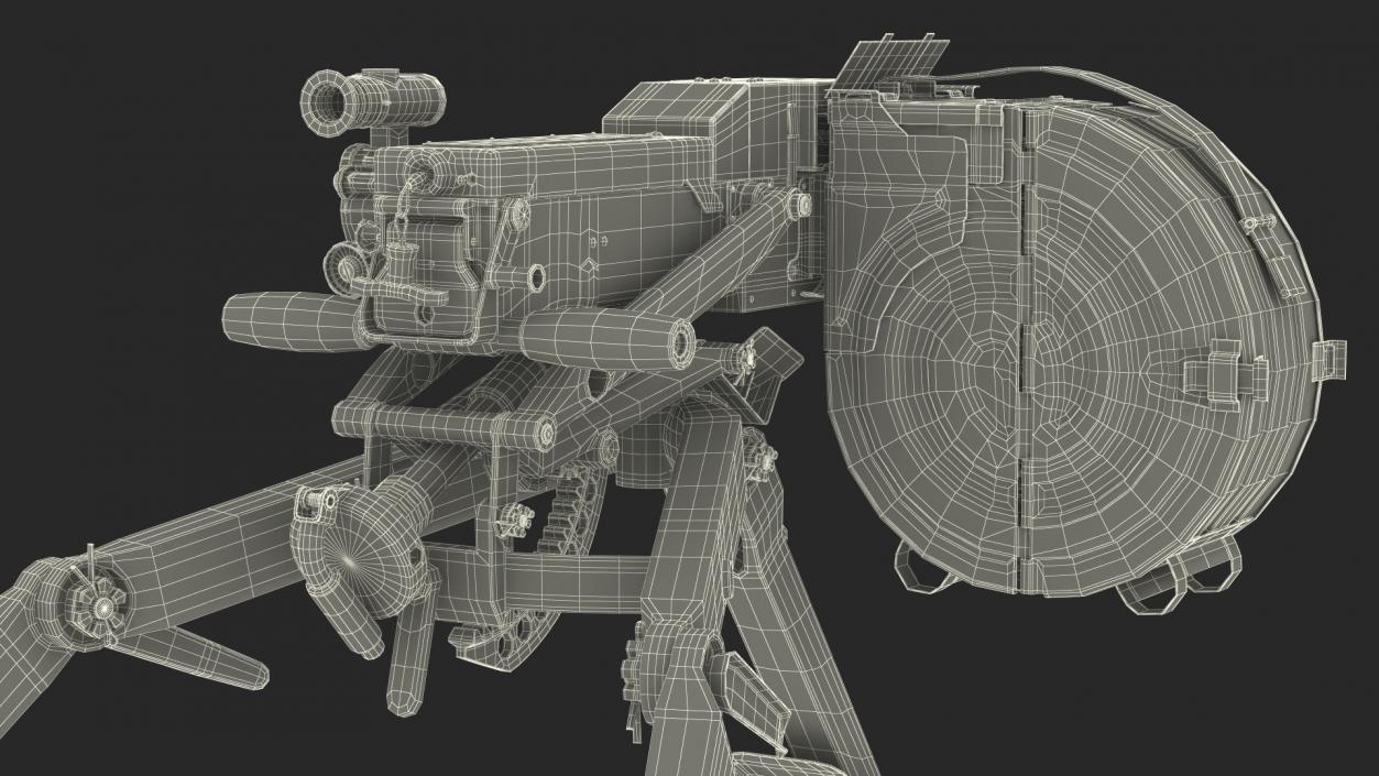 3D AGS-17 Plamya Russian Automatic Grenade Launcher model