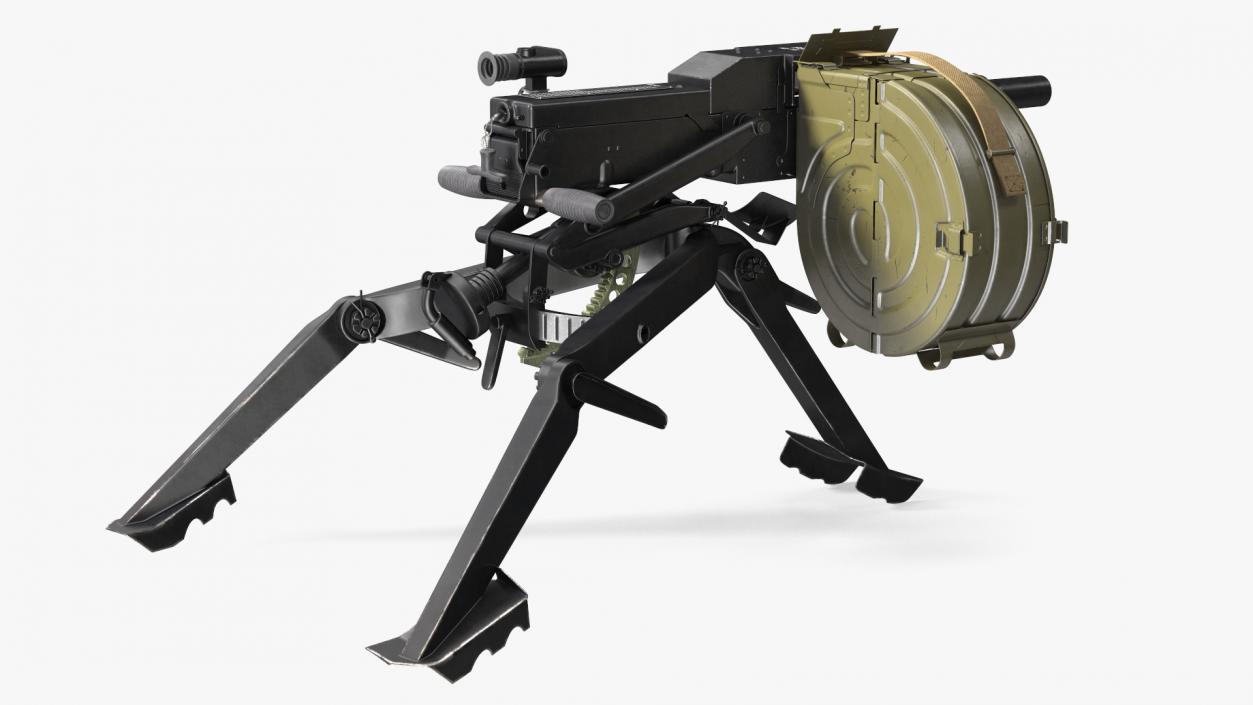 3D AGS-17 Plamya Russian Automatic Grenade Launcher model