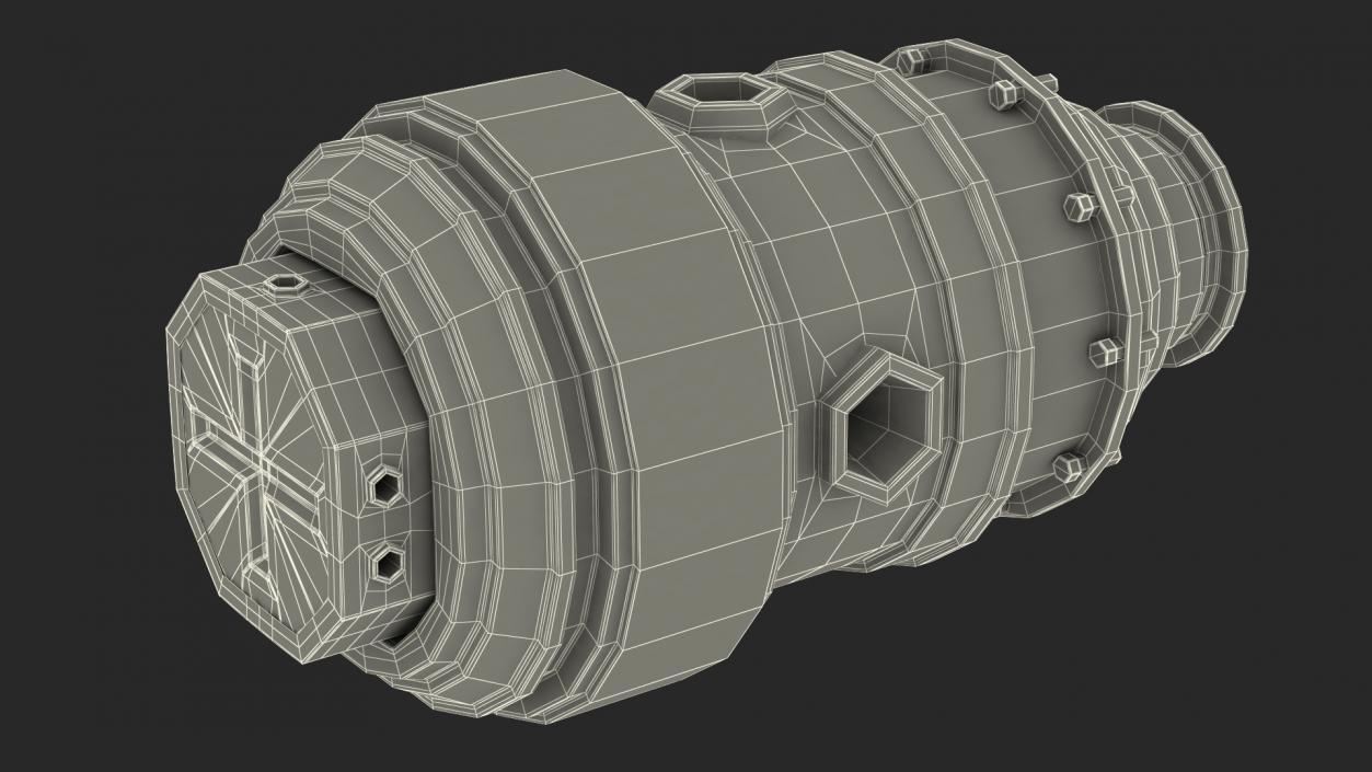 3D RIM 174 Standard Extended Range Active Missile