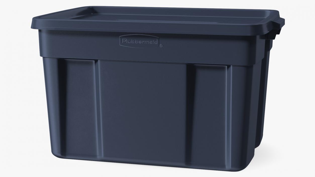 3D model Rubbermaid Polyethylene Storage Bin 25 Gallon