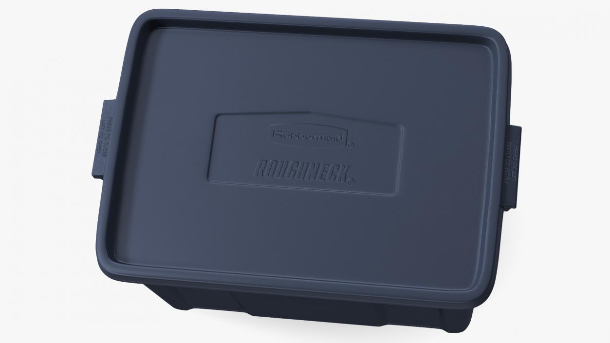 3D model Rubbermaid Polyethylene Storage Bin 25 Gallon