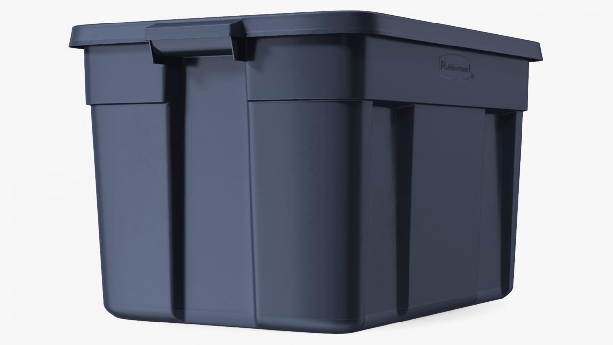 3D model Rubbermaid Polyethylene Storage Bin 25 Gallon