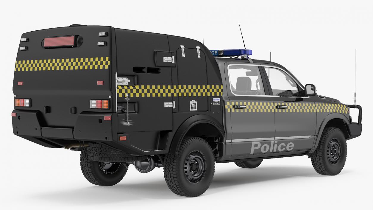 3D Prisoner Transport Vehicle