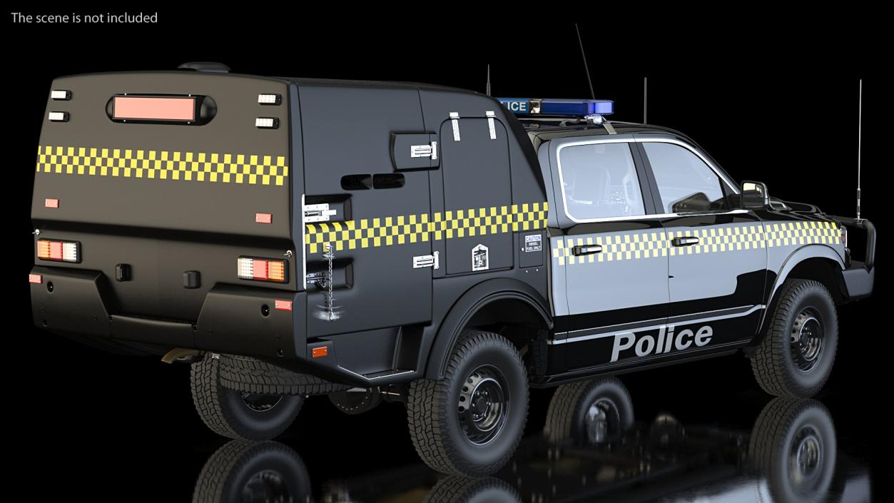 3D Prisoner Transport Vehicle