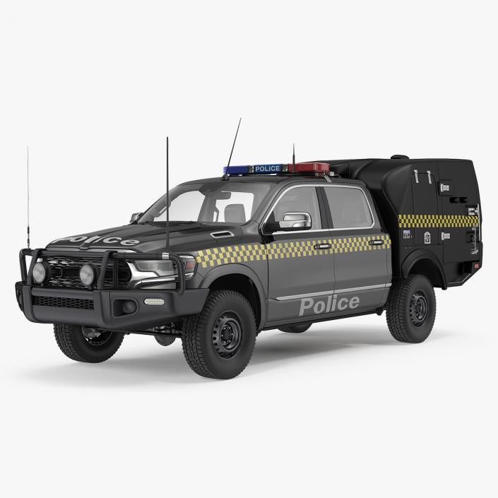 3D Prisoner Transport Vehicle