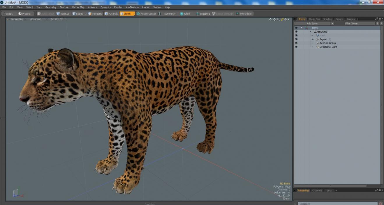 3D model Jaguar