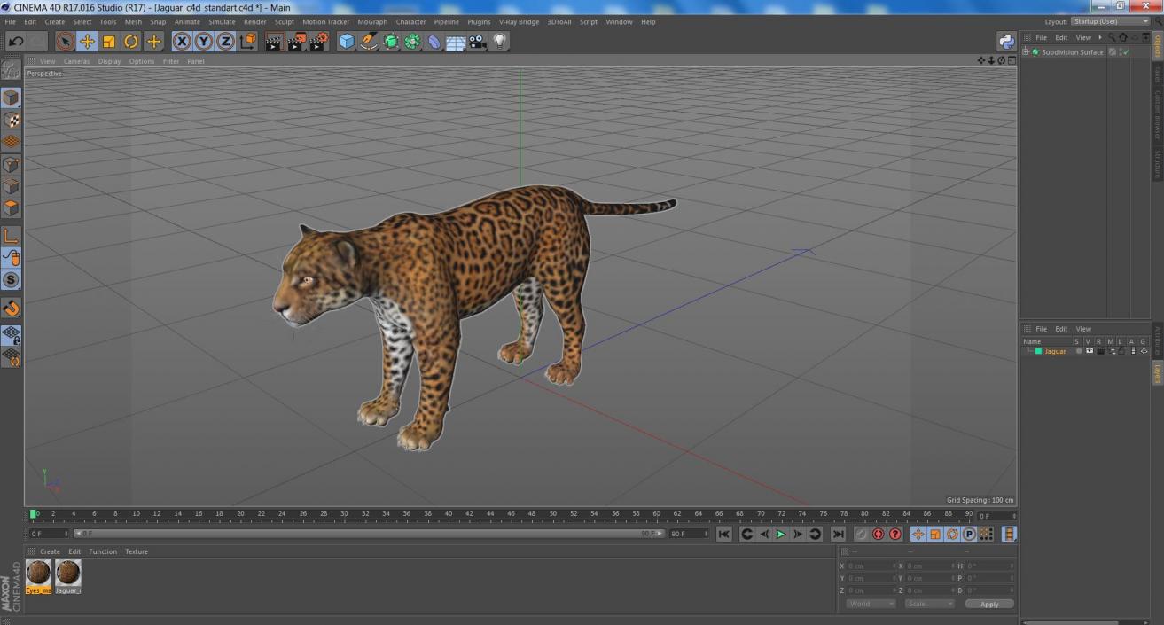 3D model Jaguar