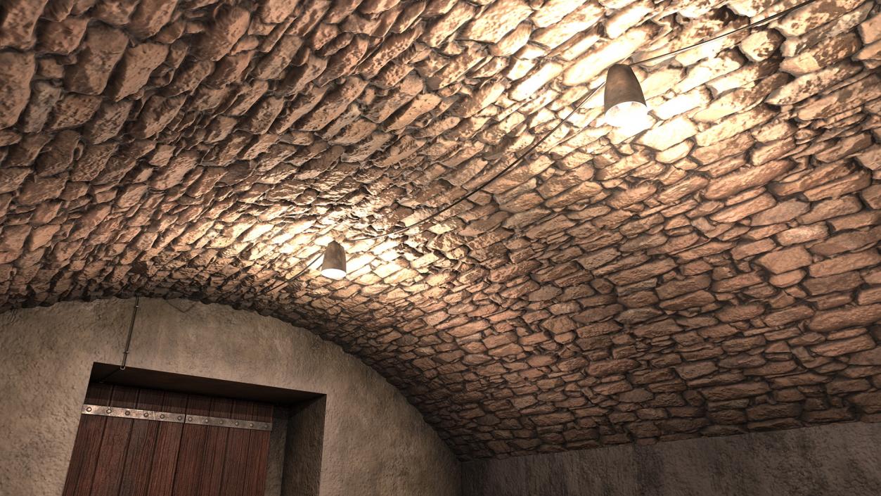 3D model Root Cellar Interior