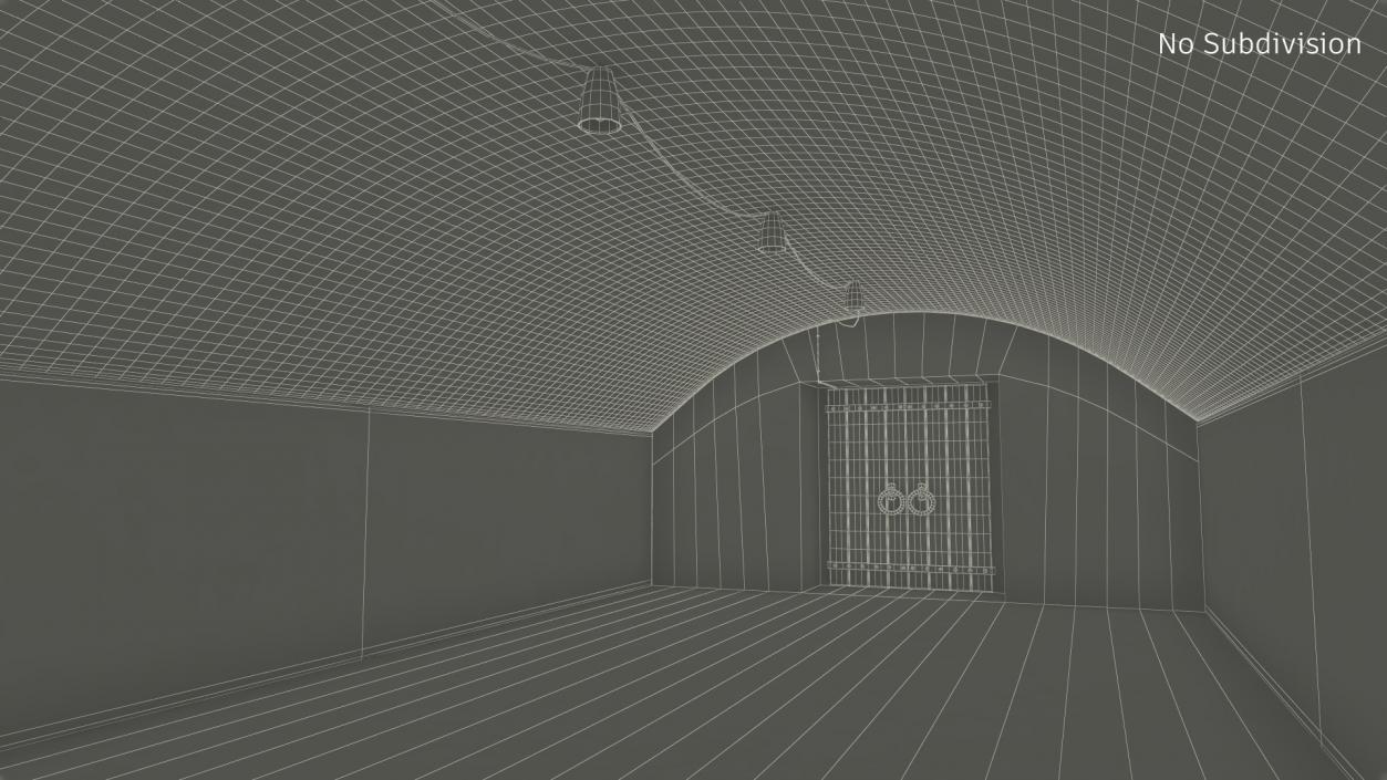 3D model Root Cellar Interior