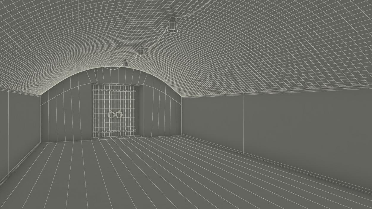 3D model Root Cellar Interior