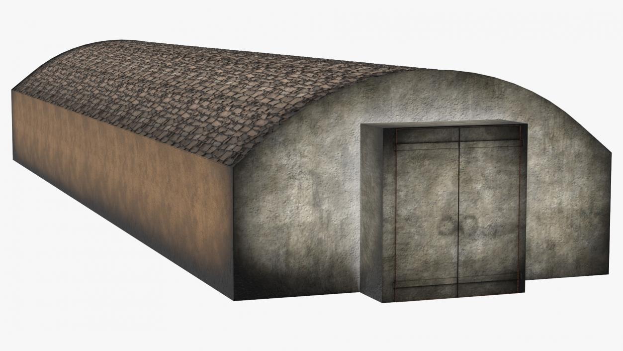 3D model Root Cellar Interior