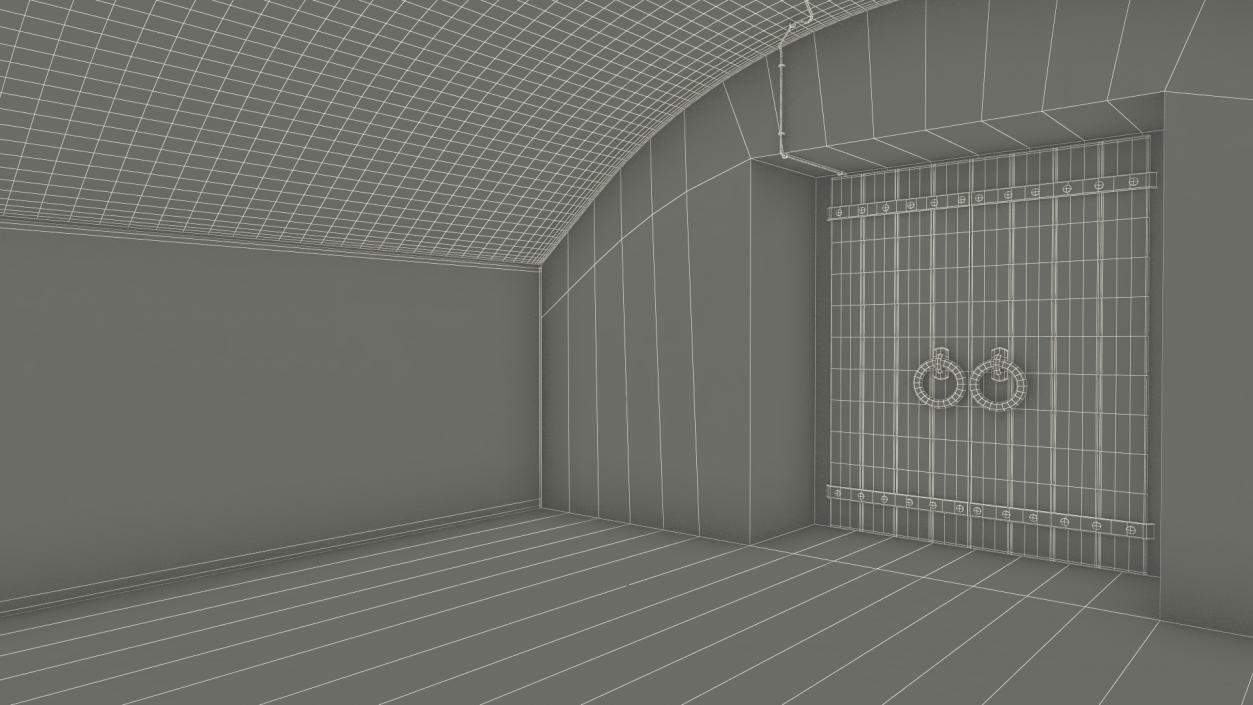 3D model Root Cellar Interior