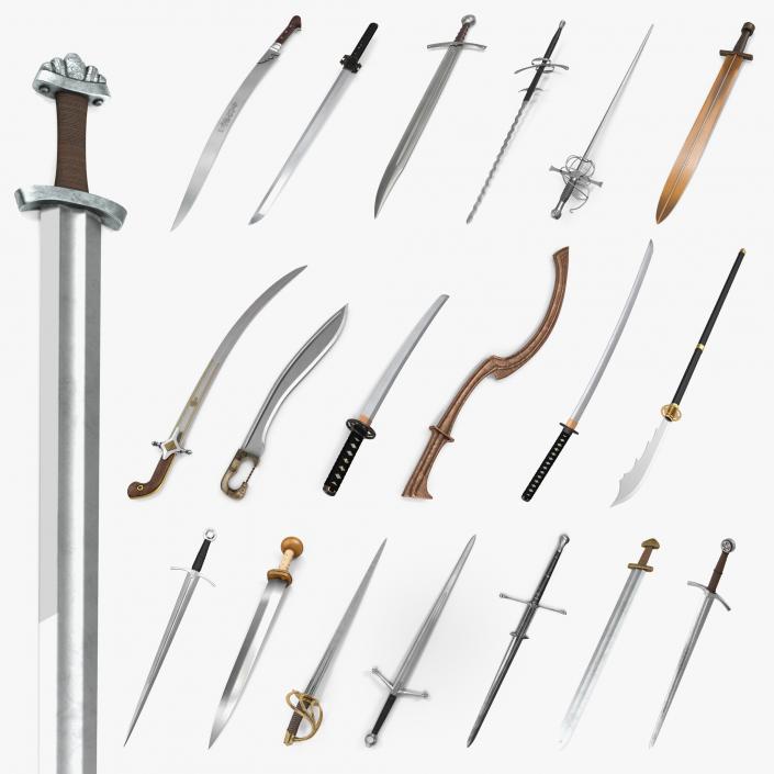 Swords Collection 2 3D model