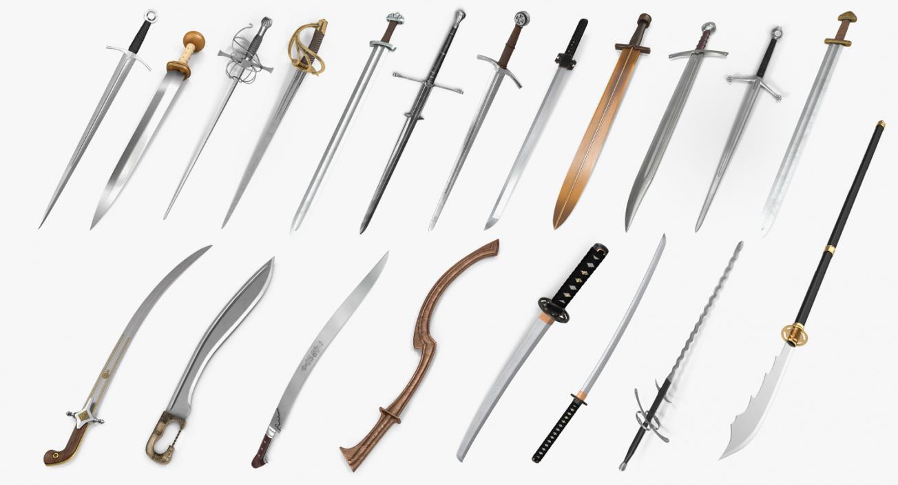 Swords Collection 2 3D model