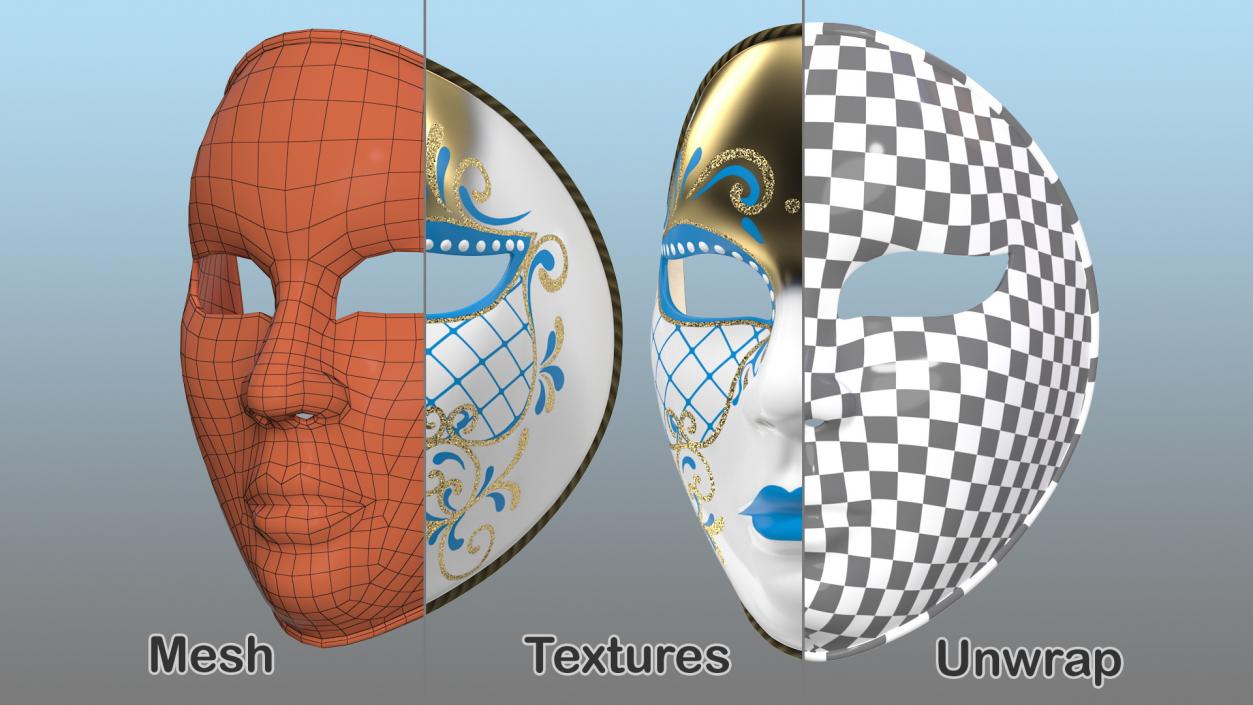 3D Masks Collection 2 model