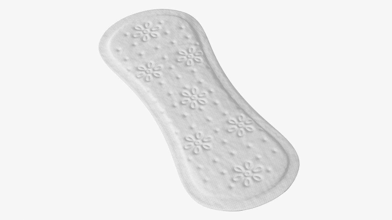 Sanitary Napkin Pad 3D model