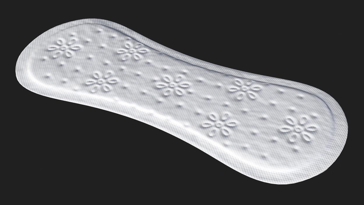 Sanitary Napkin Pad 3D model