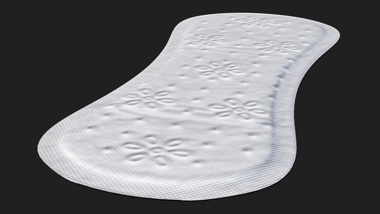 Sanitary Napkin Pad 3D model