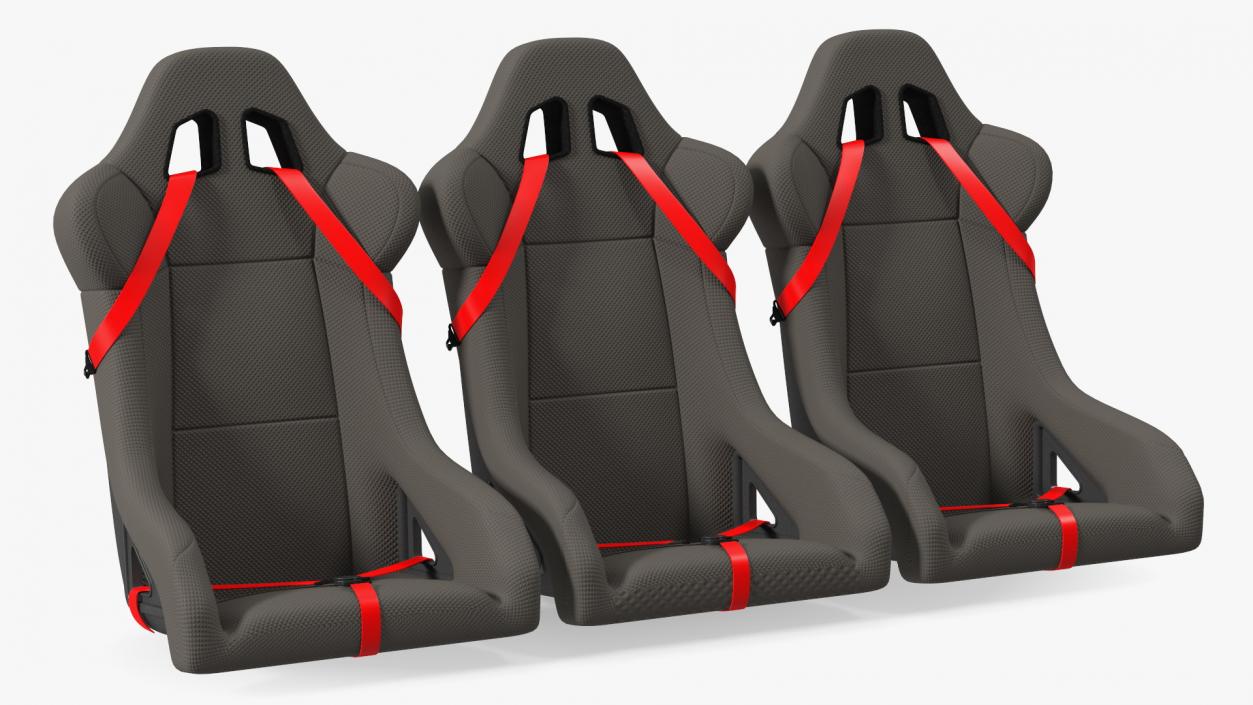 3D Racing Car Seats