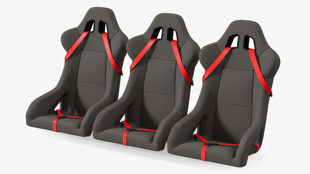 3D Racing Car Seats