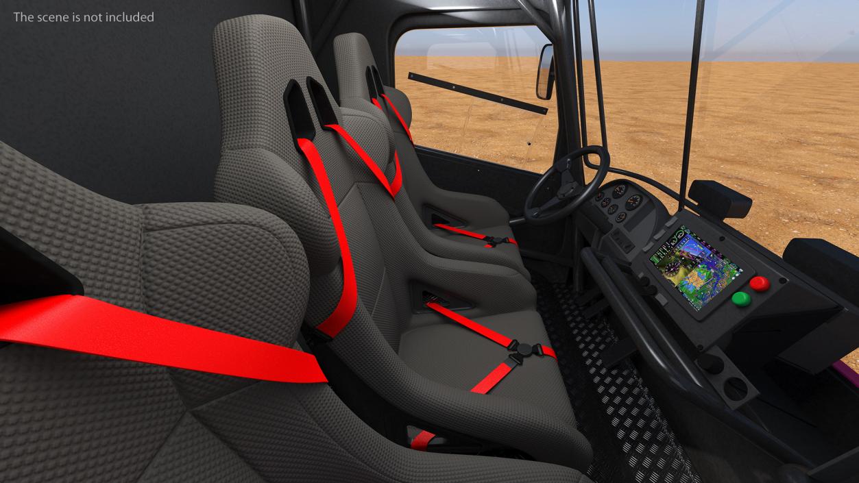 3D Racing Car Seats