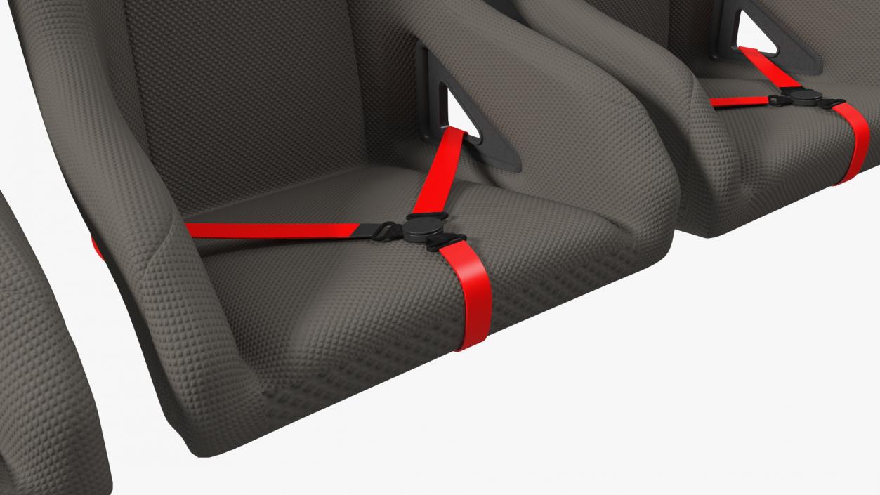 3D Racing Car Seats