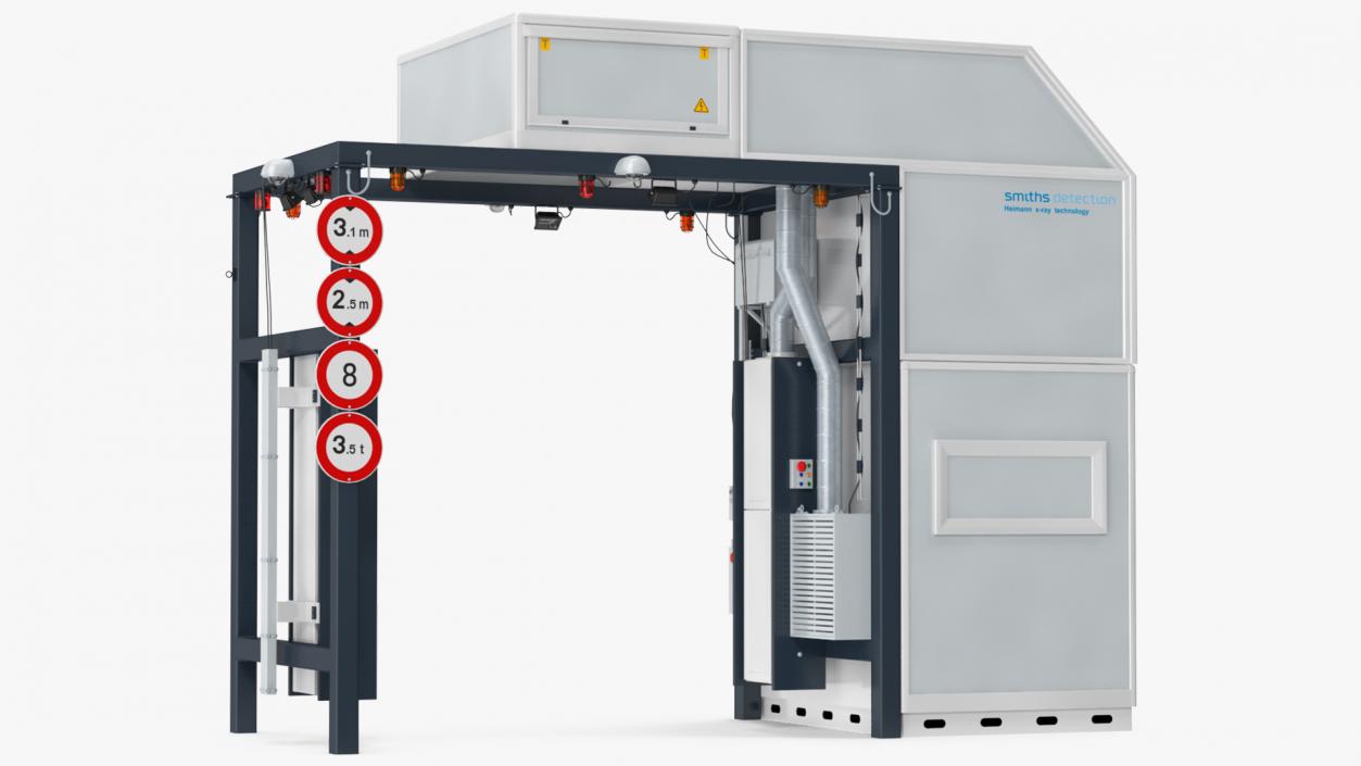 Smith Detection CIP 300 Compact Vehicle Inspection System 3D