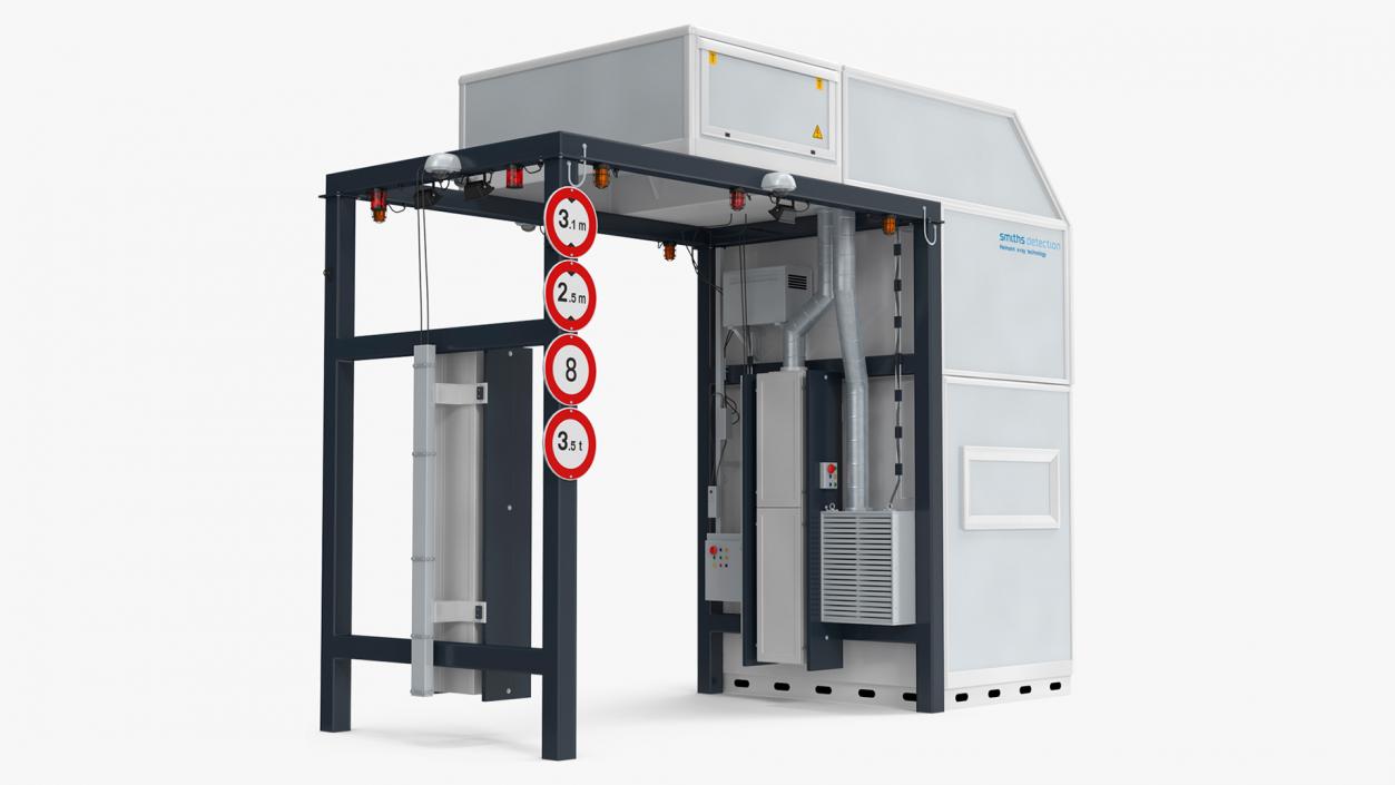 Smith Detection CIP 300 Compact Vehicle Inspection System 3D