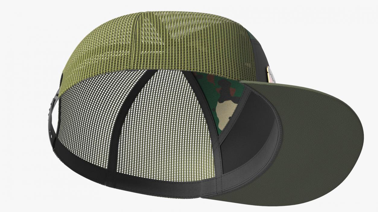 3D Camouflage Cap with Republican Badge