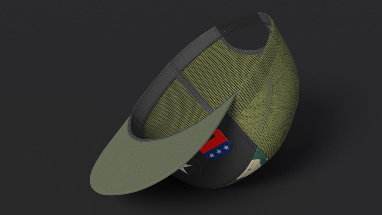 3D Camouflage Cap with Republican Badge