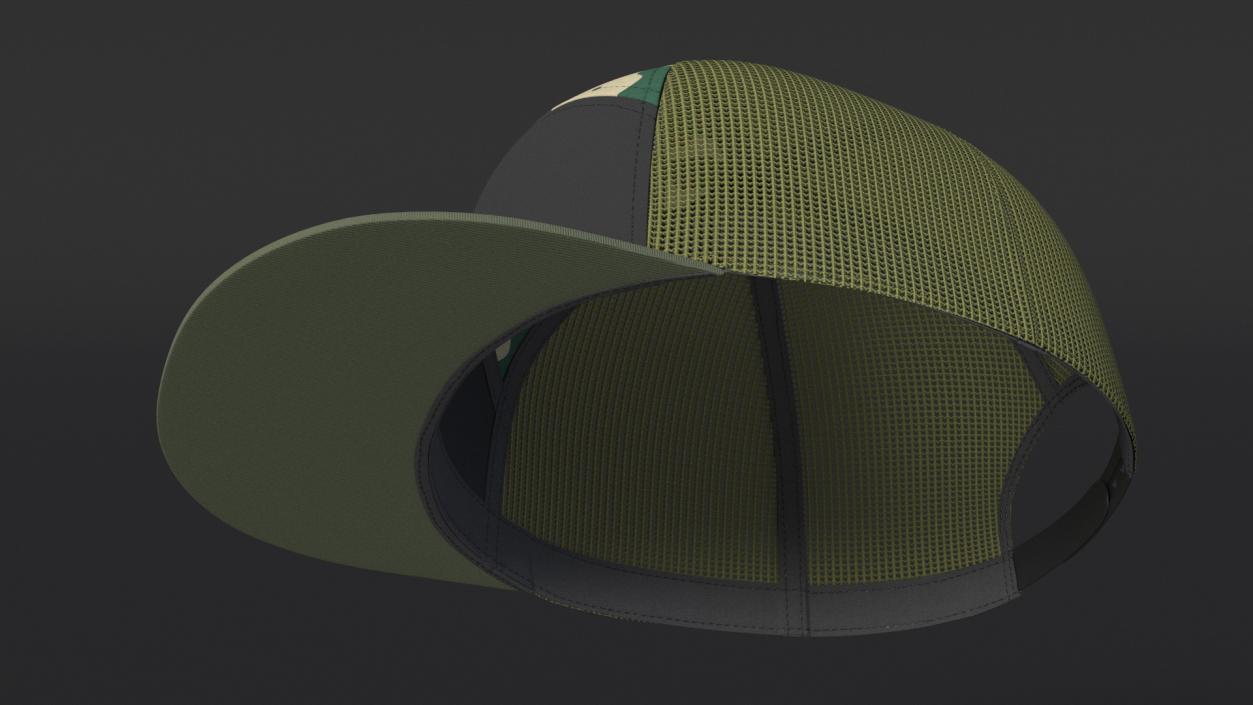 3D Camouflage Cap with Republican Badge