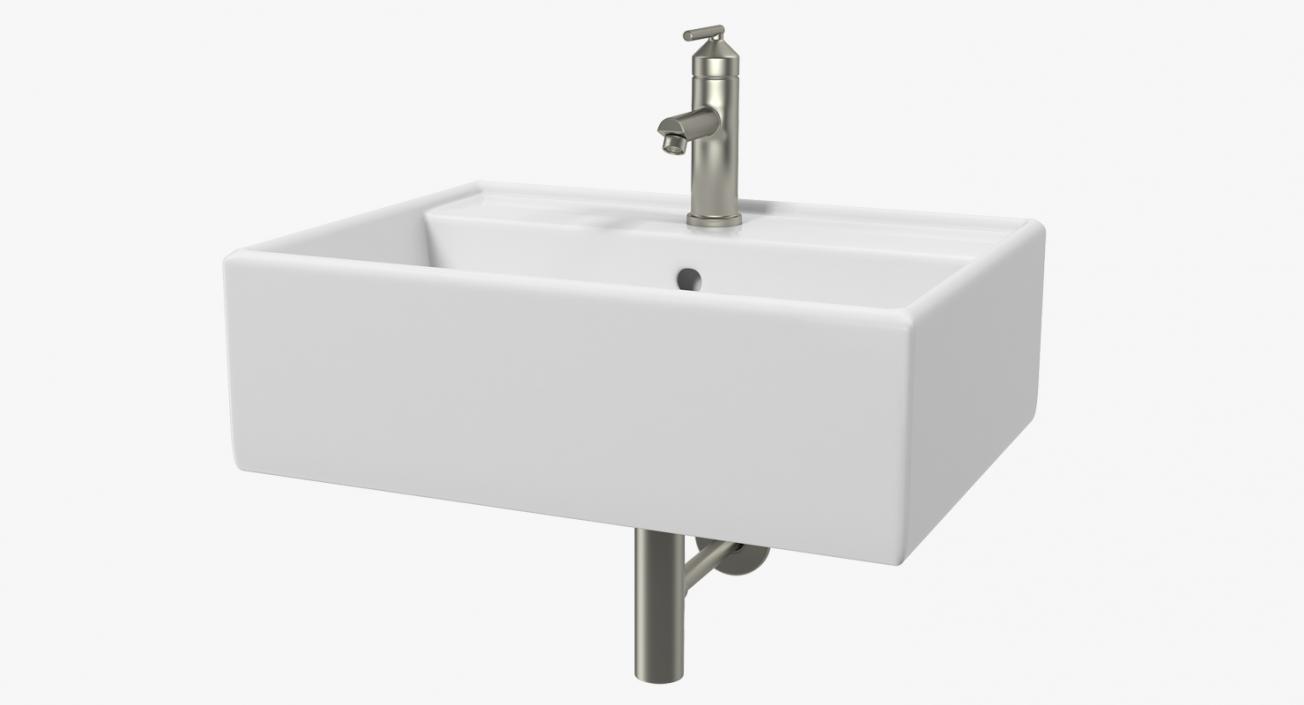 3D model Bathroom Vessel Sink