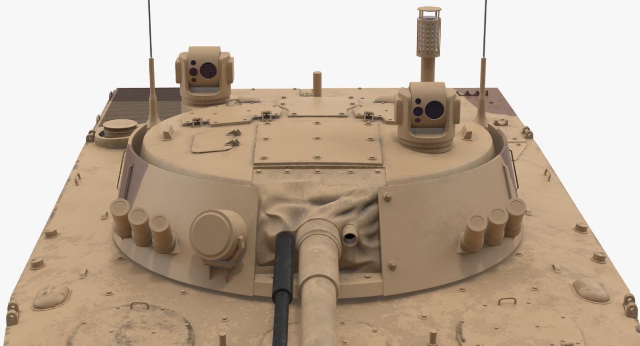 3D Light Tank BMP-3 Desert model