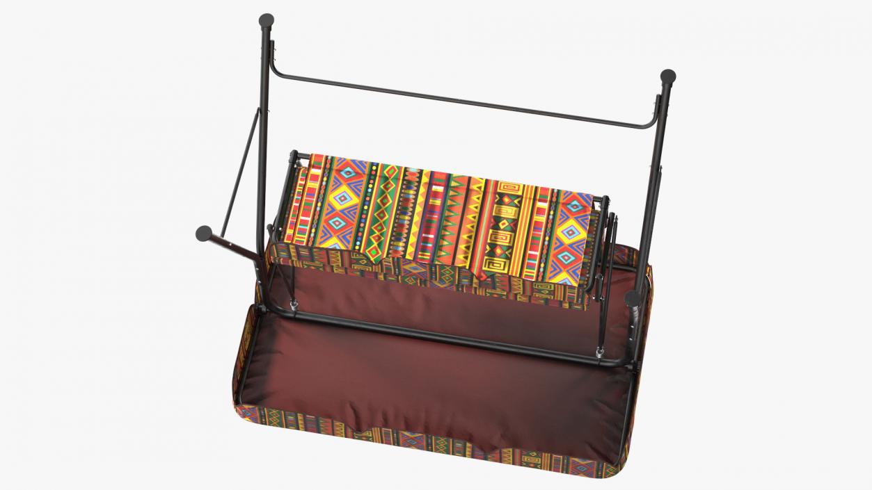 Porch Swing African 3D model