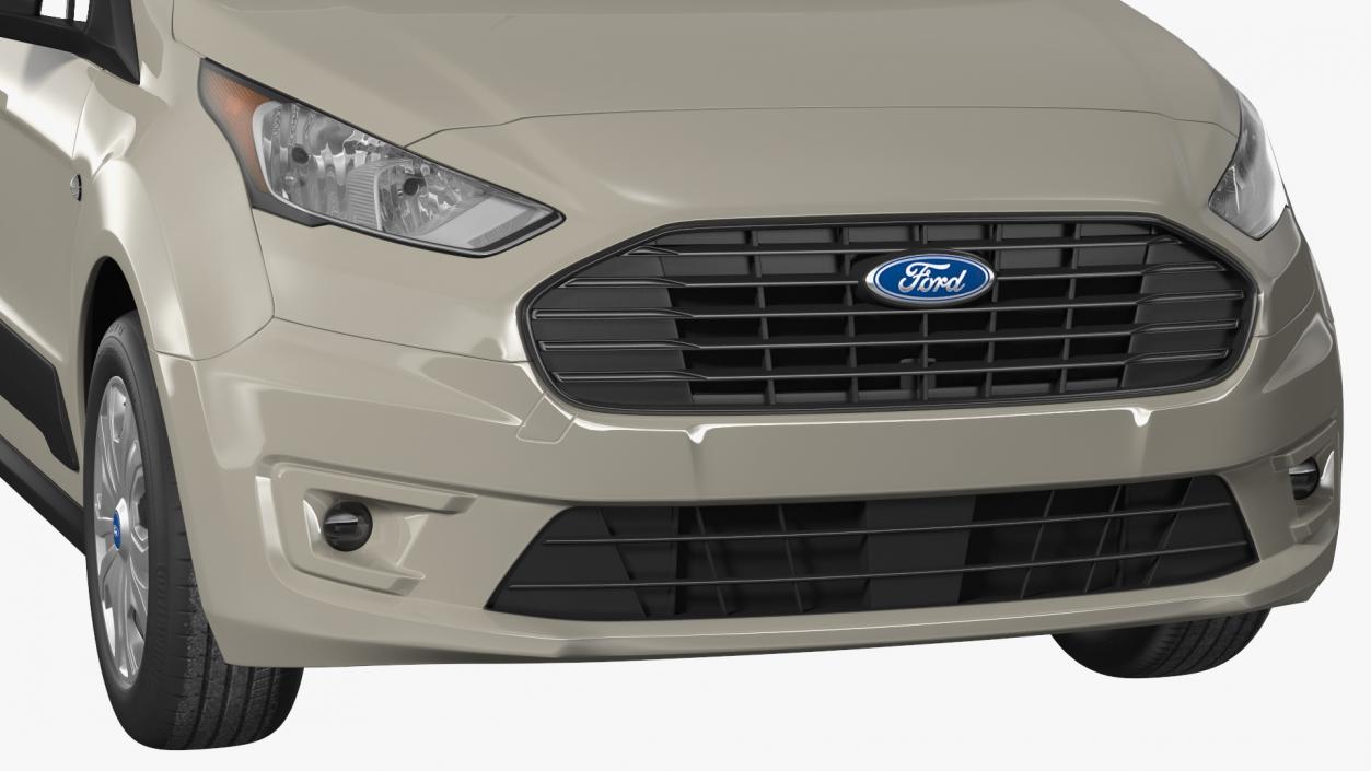 Ford Transit Connect Tailgate Gray 3D model